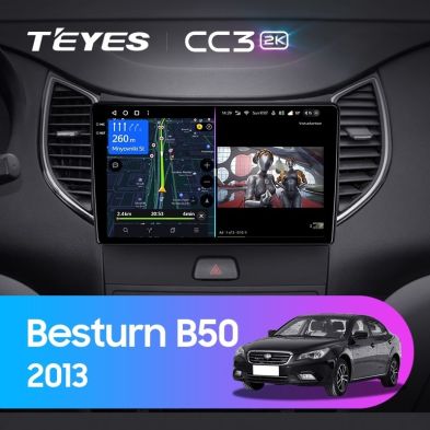 Штатная магнитола Teyes CC3 2K 6/128 FAW Besturn B50 2013+ F1