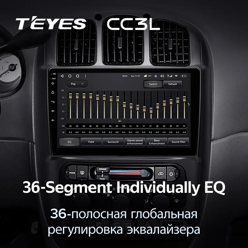 Штатная магнитола Teyes CC3L 4/64 Chrysler Town &amp; Country 4 RS (2000-2007) Тип-A