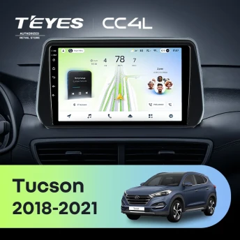 Штатная магнитола Teyes CC4L 6/64 Hyundai Tucson (2018-2021)