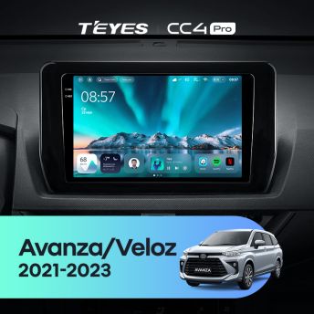 Штатная магнитола Teyes CC4 Pro 12/256 Toyota Avanza Veloz (2021-2023)