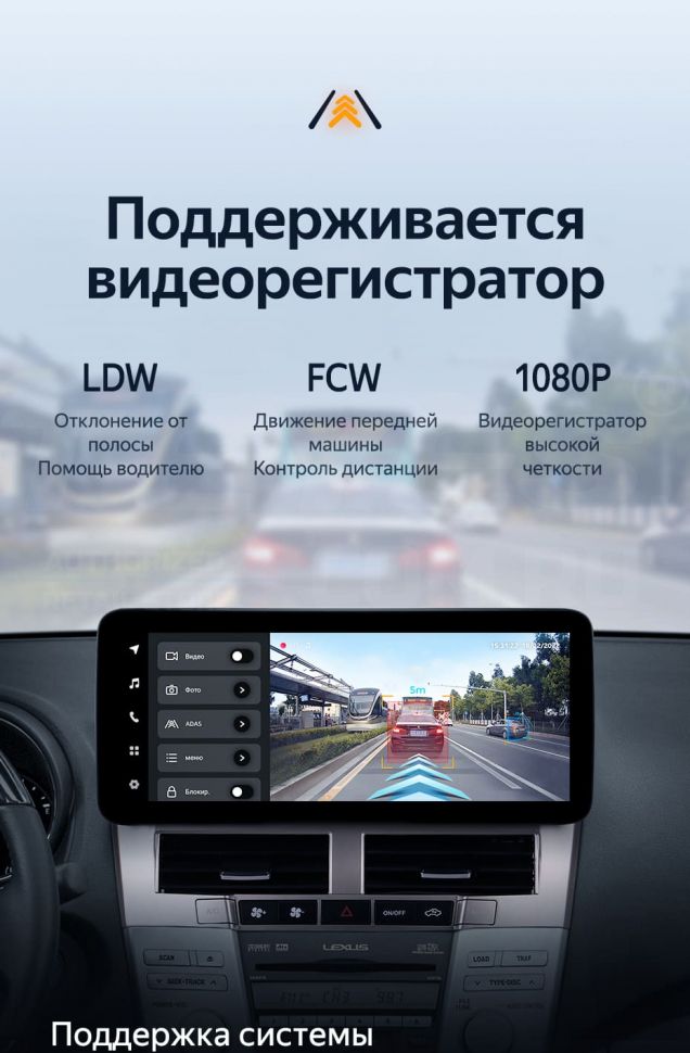 Штатная магнитола Teyes LUX ONE 4/32 Lexus RX300 RX330 RX350 RX400H (2003-2009) Тип-B