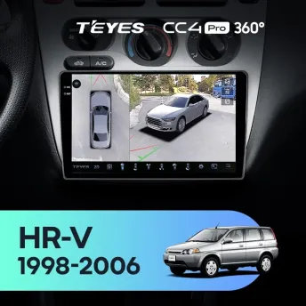 Штатная магнитола Teyes CC4 Pro 360 8/128 Honda HR-V 1 (1998-2006)