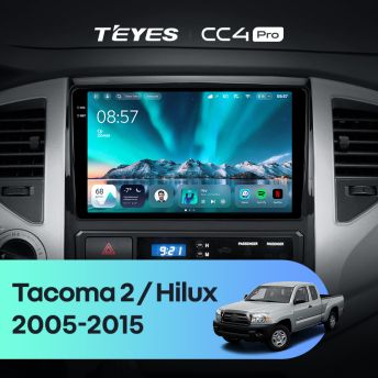 Штатная магнитола Teyes CC4 Pro 12/256 Toyota Tacoma 2 (2005-2015)