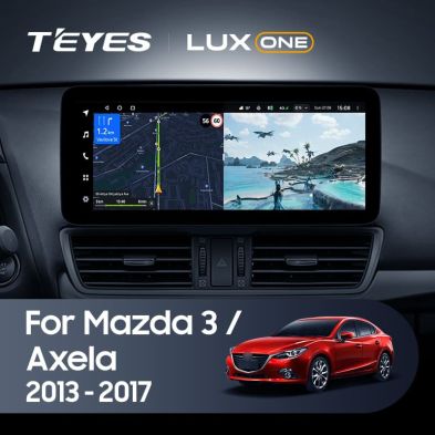 Штатная магнитола Teyes LUX ONE 6/128 Mazda 3 BM (2013-2017) Тип-B