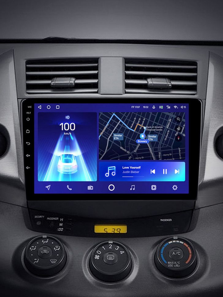 Штатная магнитола Teyes CC2 Plus 4/32 Toyota RAV4 3 XA30 (2005-2016) F1 9"