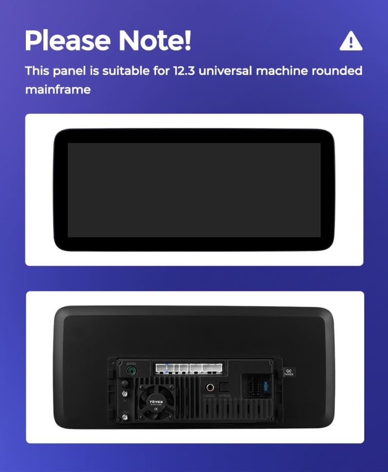 Переходная рамка Audi A4 4 B8 (2007-2015) Тип-B (12,3")