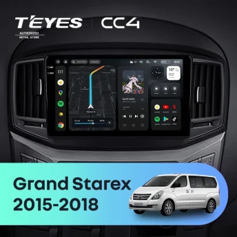 Штатная магнитола Teyes CC4 6/64 Hyundai Grand Starex (2015-2018) F2
