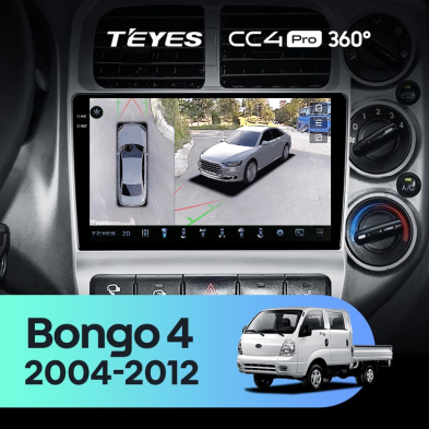 Штатная магнитола Teyes CC4 Pro 360 8/128 Kia Bongo 4 (2004-2012)