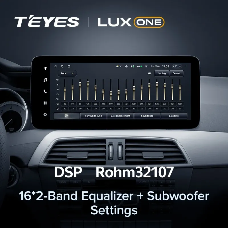 Штатная магнитола Teyes LUX ONE 6/128 Mercedes-Benz E-Class 4 W212 S207 A207 S212 C207 (NTG 4.5) (2013-2016) F2
