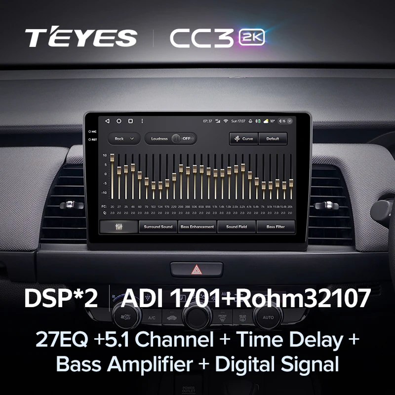 Штатная магнитола Teyes CC3 2K 4/64 Honda Jazz 4 (2020-2024) Тип-A Правый руль