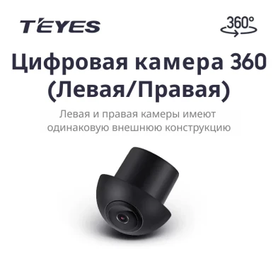 Цифровая камера 360° (Левая/Правая) для Teyes CC4 PRO (1 шт)