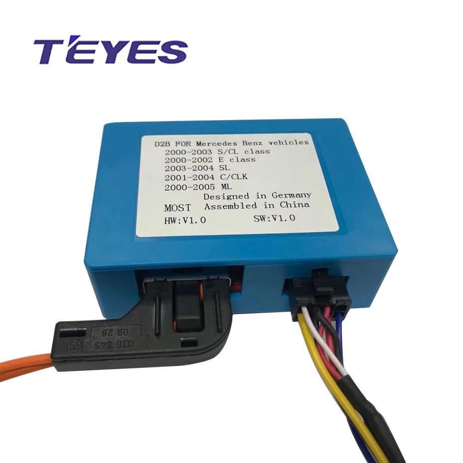 Оптический most адаптер TEYES для Mercedes Benz CLK Class C209 A209 (2002-2005)
