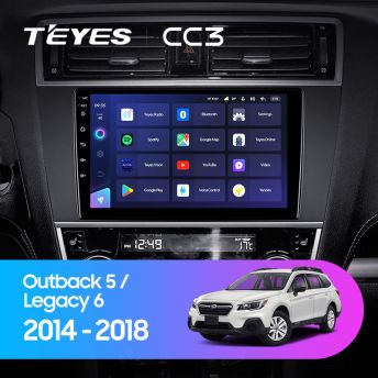 Штатная магнитола Teyes CC3 4/32 Subaru Outback 5 (2014-2018)
