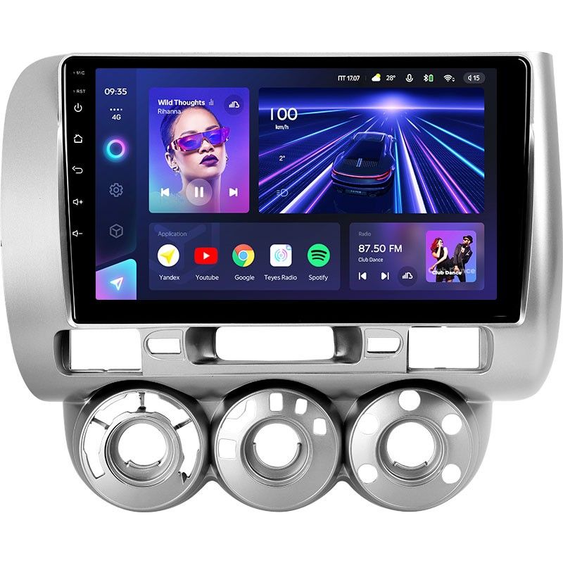 Штатная магнитола Teyes CC3 4/32 Honda Jazz 1 (2001-2009)