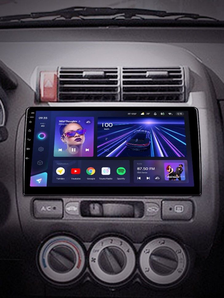 Штатная магнитола Teyes CC3 4/32 Honda Jazz 1 (2001-2009)