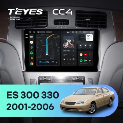 Штатная магнитола Teyes CC4 8/128 Lexus ES250 ES300 ES330 (2001-2006)