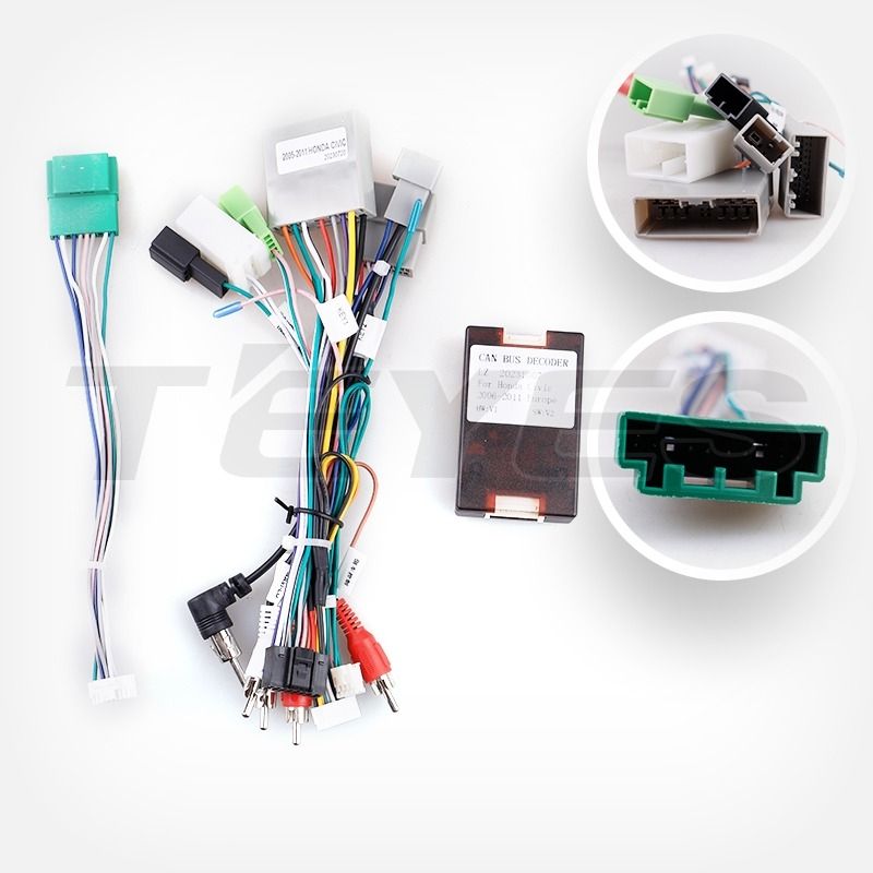 Переходная рамка Honda Civic Hatchback (2006-2012) Левый руль (9")