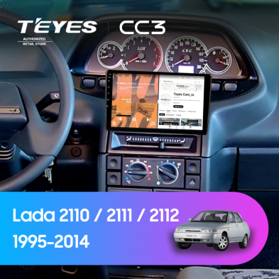 Штатная магнитола Teyes CC3 4/32 Lada 2111 (1995-2014)