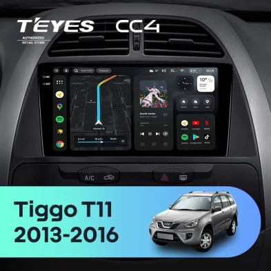 Штатная магнитола Teyes CC4 6/64 Chery Tiggo T11 FL (2013-2016)