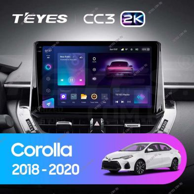 Штатная магнитола Teyes CC3 2K 360 6/128 Toyota Corolla 12 (2018-2020) Тип-B
