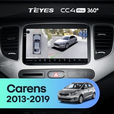 Штатная магнитола Teyes CC4 Pro 360 8/128 Kia Carens RP 3 (2013-2019)