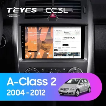 Штатная магнитола Teyes CC3L 4/32 Mercedes-Benz A-Class 2 W169 C169 (2004-2012)