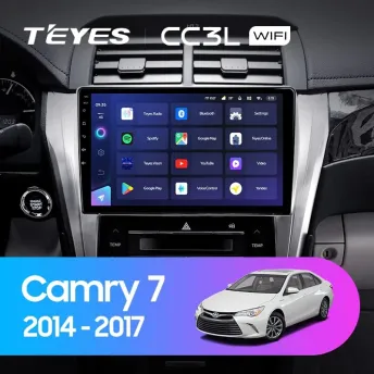 Штатная магнитола Teyes CC3L WiFi 2/32 Toyota Camry 7 XV 50 55 (2014-2017) F4