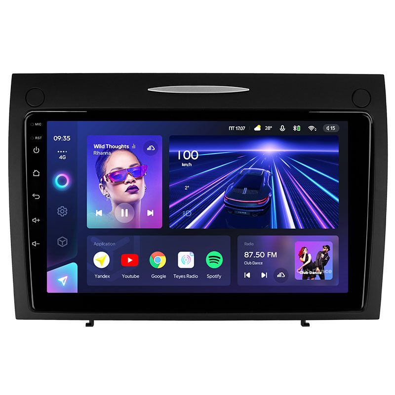 Штатная магнитола Teyes CC3 4/32 Mercedes-Benz SLK-Class R171 (2004-2011)