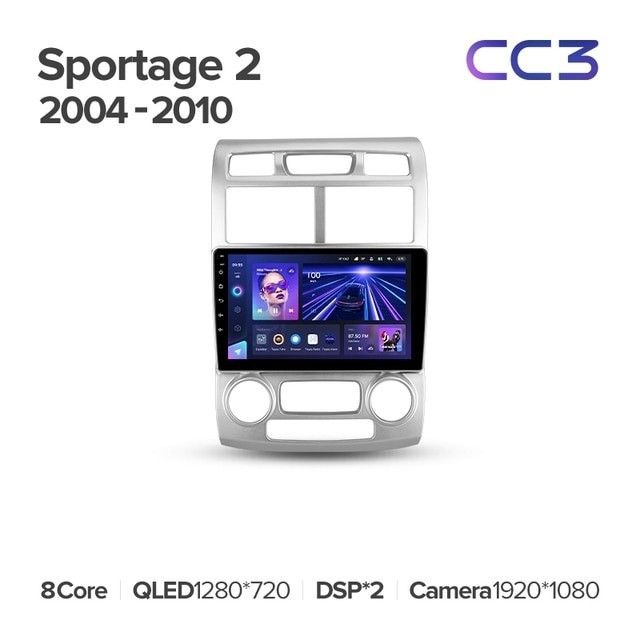 Штатная магнитола Teyes CC3L 4/64 Kia Sportage 2 (2004-2010)