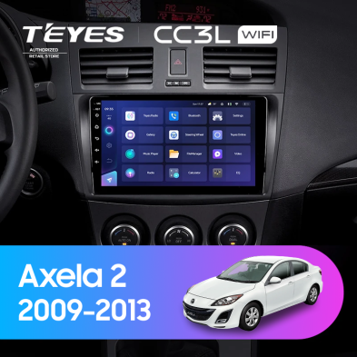 Штатная магнитола Teyes CC3L WiFi 2/32 Mazda Axela 2 (2009-2013)