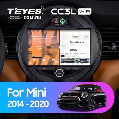 Штатная магнитола Teyes CC3L WiFi 2/32 Mini Cooper (2014-2020)