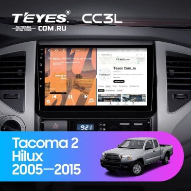 Штатная магнитола Teyes CC3L 4/32 Toyota Tacoma 2 (2005-2015)
