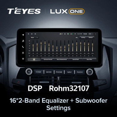 Штатная магнитола Teyes LUX ONE 4/32 Mitsubishi Pajero 4 V80 V90 (2006-2024) Тип-C
