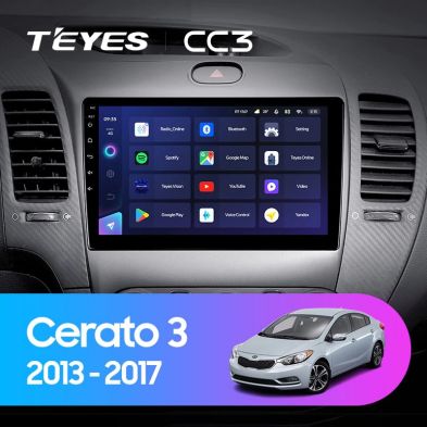Штатная магнитола Teyes CC3 4/32 Kia Cerato 3 YD (2013-2017) F1 Тип-C