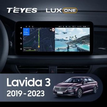Штатная магнитола Teyes LUX ONE 360 6/128 Volkswagen Lavida 3 (2019-2023) F1