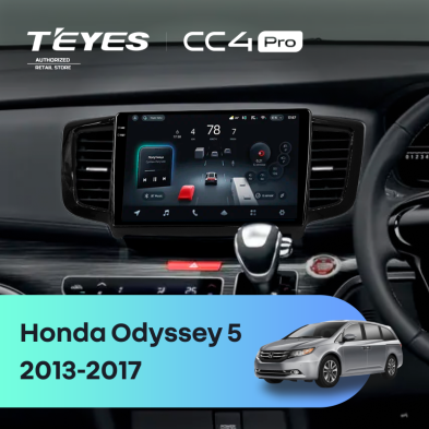 Штатная магнитола Teyes CC4 Pro 8/128 Honda Odyssey 5 (2013-2017)
