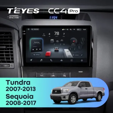 Штатная магнитола Teyes CC4 Pro 8/128 Toyota Tundra XK50 (2007-2013)