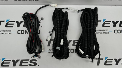 (Уценка) Передние и задние парктроники Teyes R2 для CC3 / CC2 Plus / SPRO Plus / TPRO2 (Белые) 8-датчиков