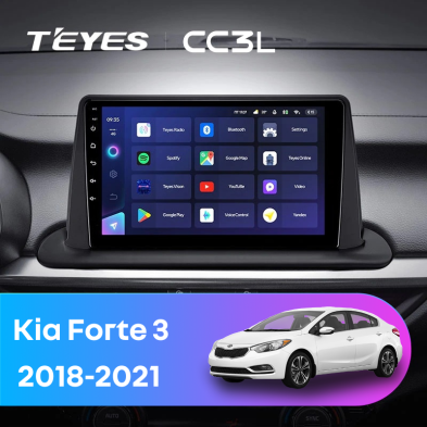 Штатная магнитола Teyes CC3L 4/32 Kia Forte 3 (2018-2021)