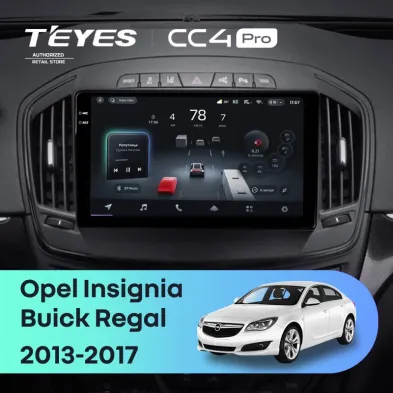 Штатная магнитола Teyes CC4 Pro 12/256 Buick Regal (2013-2017) Тип-B