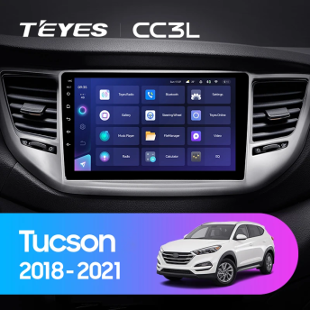 Штатная магнитола Teyes CC3L WiFi 2/32 Hyundai Tucson (2018-2021)