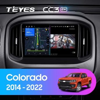 Штатная магнитола Teyes CC3 2K 4/64 Chevrolet Colorado 2 (2014-2022)