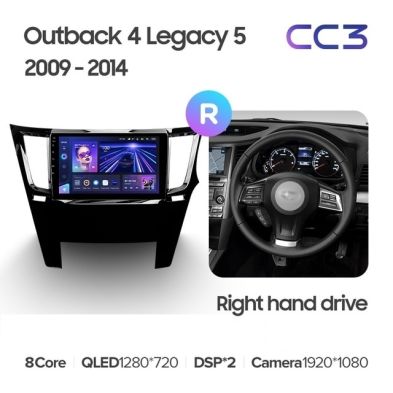 Штатная магнитола Teyes CC3 4/32 Subaru Outback 4 BR (2009-2014) Правый руль