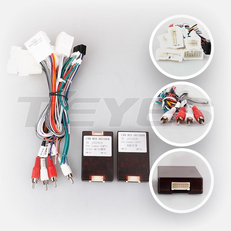 Переходная рамка Lexus LX470 J100 (1998-2003) (10")