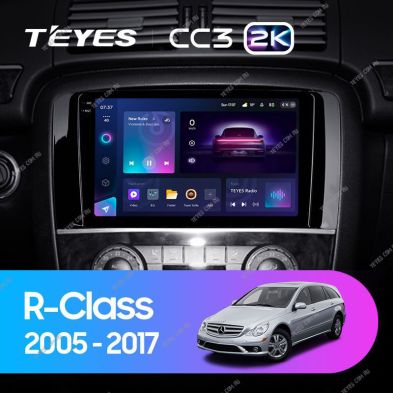 Штатная магнитола Teyes CC3 2K 360 6/128 Mercedes-Benz R-Class W251 R280 R300 R320 (2005-2017) F1