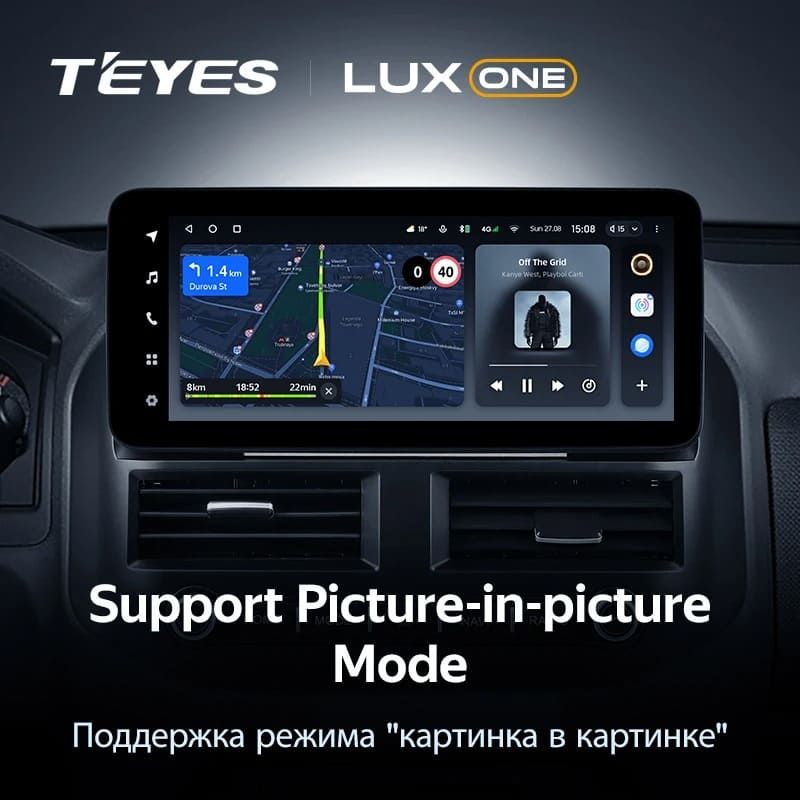 Штатная магнитола Teyes LUX ONE 4/32 Mitsubishi Pajero 3 V70 V60 (1999-2006)