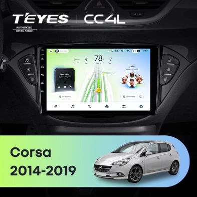 Штатная магнитола Teyes CC4L 6/64 Opel Corsa (2014-2019)