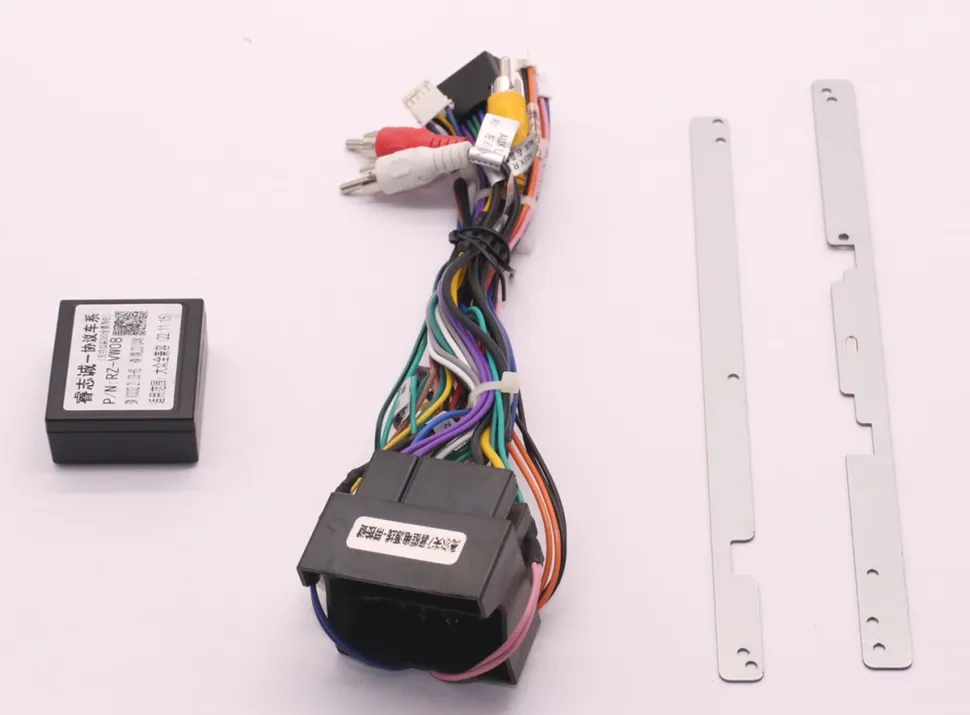 Переходная рамка Volkswagen Golf 7 (2012-2021) (с кнопками) (9")