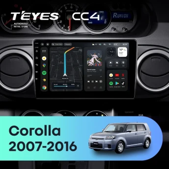 Штатная магнитола Teyes CC4 6/64 Toyota Corolla Rumion E150 (2007-2016)