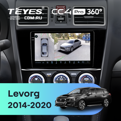 Штатная магнитола Teyes CC4 Pro 360 12/256 Subaru Levorg (2014-2020) F3